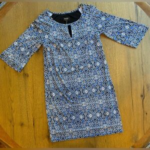 Laundry by Shelli Segal / EUC Graphic Shift Dress Sz XS